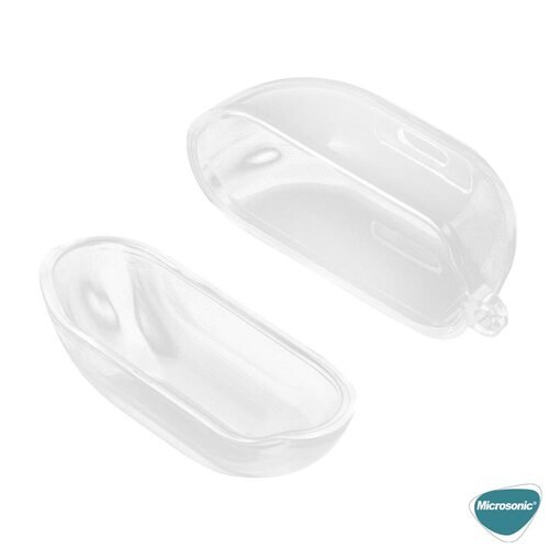 Microsonic Xiaomi Redmi Buds 6 Lite Kılıf Transparent Clear Soft Şeffaf