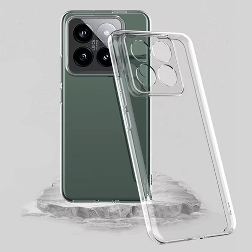 Microsonic Xiaomi Mi 14 Kılıf Transparent Soft Şeffaf