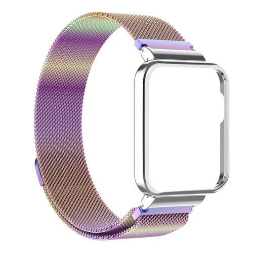 Microsonic Xiaomi Poco Watch Milanese Loop Kordon Çok Renkli