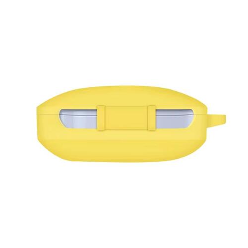 Microsonic Xiaomi Redmi Buds 5 Kılıf Askılı Mat Silikon Sarı