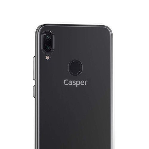 Microsonic Casper Via G4 Kılıf Transparent Soft Beyaz