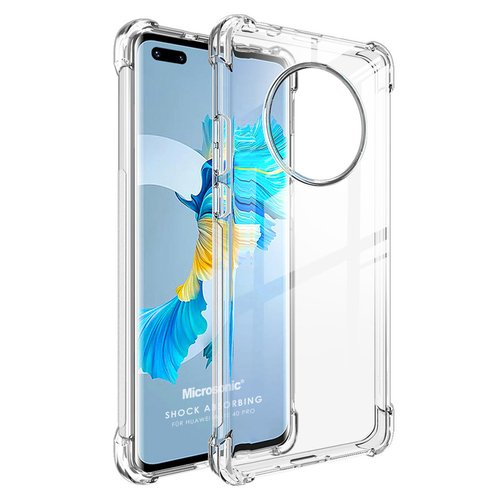 Microsonic Huawei Mate 40 Pro Kılıf Shock Absorbing Şeffaf