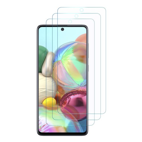 Microsonic Samsung Galaxy A71 Ekran Koruyucu Nano Cam (3'lü Paket)