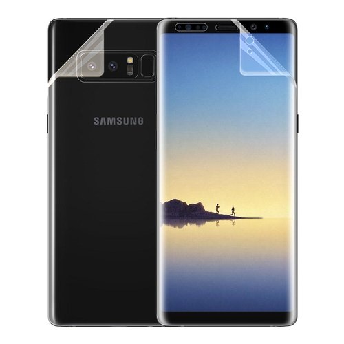 Microsonic Samsung Galaxy Note 8 Ön + Arka Kavisler Dahil Tam Ekran Kaplayıcı Film