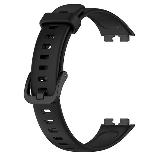 Microsonic Huawei Band 10 Kordon, Silicone Sport Band Siyah