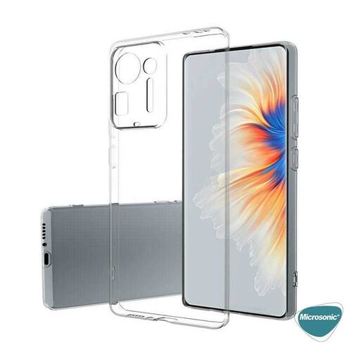 Microsonic Xiaomi Mi Mix 4 Kılıf Transparent Soft Beyaz