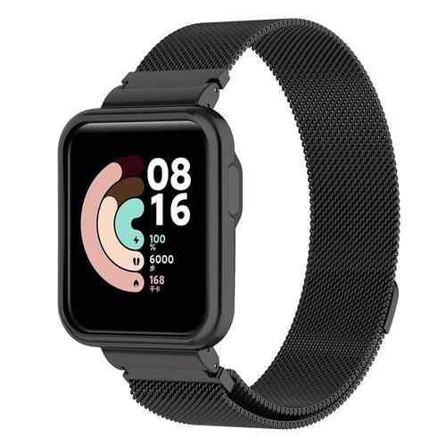 Microsonic Xiaomi Poco Watch Milanese Loop Kordon Siyah