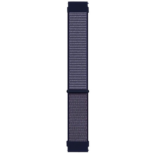 Microsonic Amazfit Bip 3 Pro Hasırlı Kordon Woven Sport Loop Mor