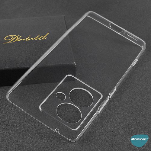 Microsonic Realme Note 60 Kılıf Transparent Soft Şeffaf