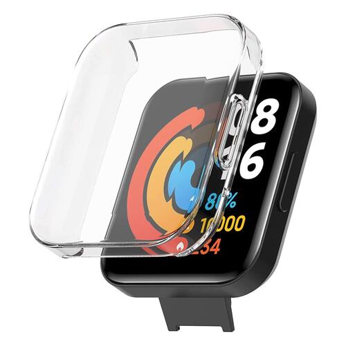 Microsonic Xiaomi Poco Watch Kılıf 360 Full Round Soft Silicone Şeffaf