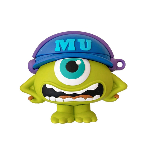 Microsonic AirPods Pro 3 Kılıf Cartoon Figürlü Silikon Crtn-Fgr-Mnstr-Mke