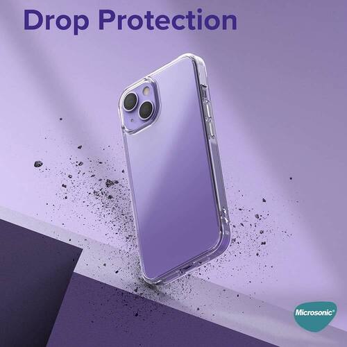 Microsonic Apple iPhone 13 Kılıf Transparent Soft Beyaz