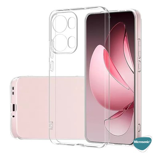 Microsonic Oppo Reno 13 Pro Kılıf Transparent Soft Şeffaf