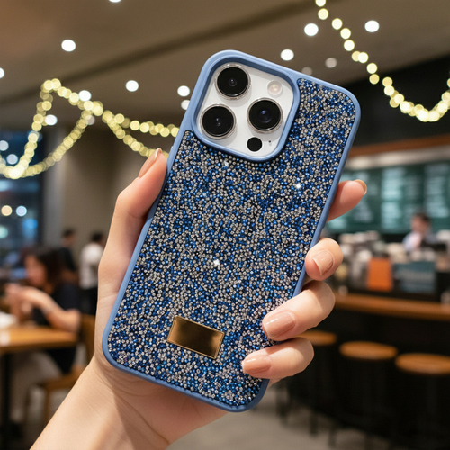 Microsonic Apple iPhone 16 Pro Max Kılıf Cosmic Shine Lacivert