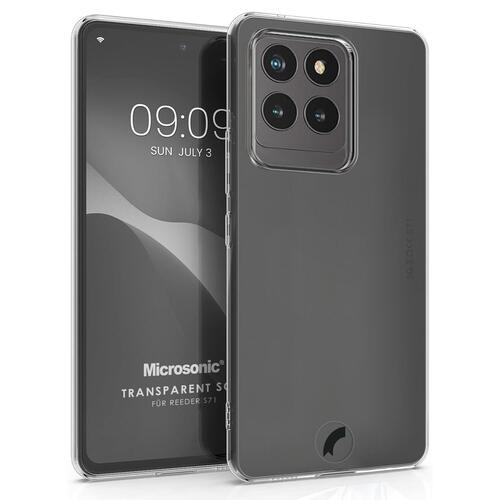 Microsonic Reeder S71 Kılıf Transparent Soft Şeffaf