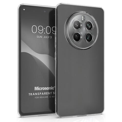 Microsonic Realme 12 Plus Kılıf Transparent Soft Şeffaf