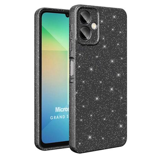 Microsonic Samsung Galaxy A06 Kılıf Grand Stardust Siyah