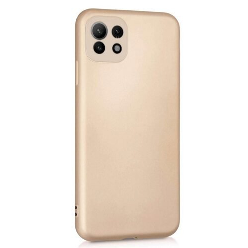 Microsonic Matte Silicone Xiaomi Mi 11 Lite Kılıf Gold