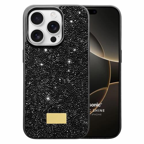 Microsonic Apple iPhone 16 Pro Kılıf Cosmic Shine Siyah