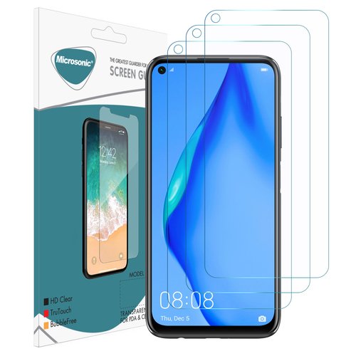 Microsonic Huawei P40 Lite Ekran Koruyucu Nano Cam (3'lü Paket)