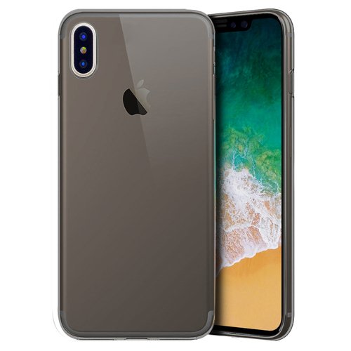 Microsonic Apple iPhone XS (5.8'') Kılıf Transparent Soft Siyah