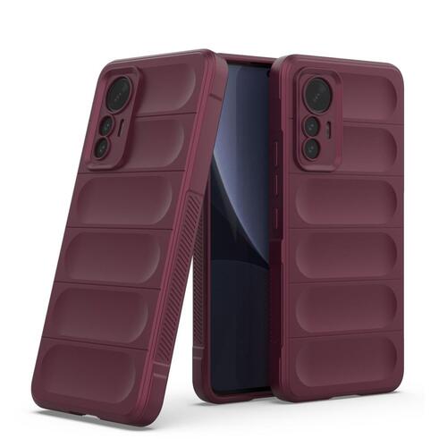 Microsonic Xiaomi Mi 12 Lite Kılıf Oslo Prime Bordo