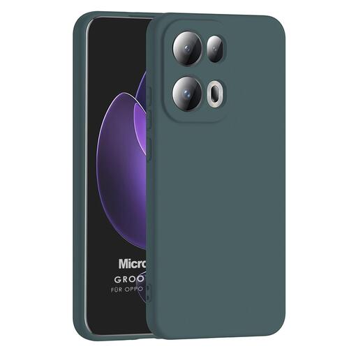 Microsonic Oppo Reno 13 Pro Kılıf Groovy Soft Koyu Yeşil