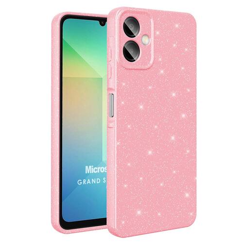 Microsonic Samsung Galaxy A06 Kılıf Grand Stardust Pembe