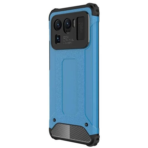 Microsonic Xiaomi Mi 11 Ultra Kılıf Rugged Armor Mavi