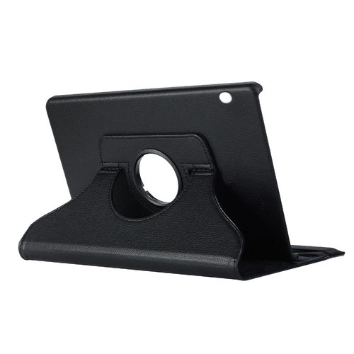 Microsonic Huawei MediaPad T5 10'' Kılıf 360 Rotating Stand Deri Siyah