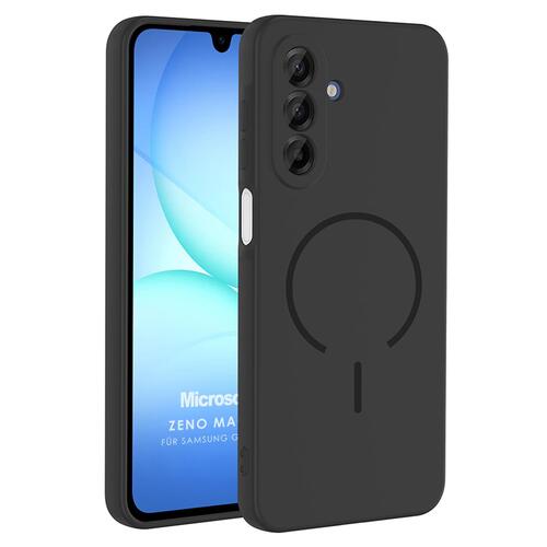 Microsonic Samsung Galaxy A16 Kılıf Zeno MagSafe Siyah