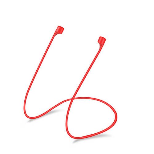 Microsonic Airpods 4.Nesil / ANC Manyetik Mıknatıslı Kulaklık İpi Kırmızı