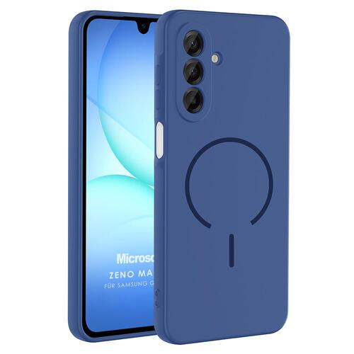 Microsonic Samsung Galaxy A16 Kılıf Zeno MagSafe Lacivert