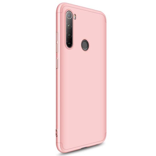 Microsonic Xiaomi Redmi Note 8 Kılıf Double Dip 360 Protective Rose Gold