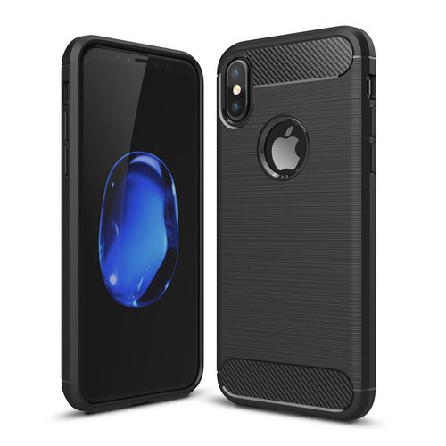 Microsonic Apple iPhone XS (5.8'') Kılıf Room Silikon Siyah