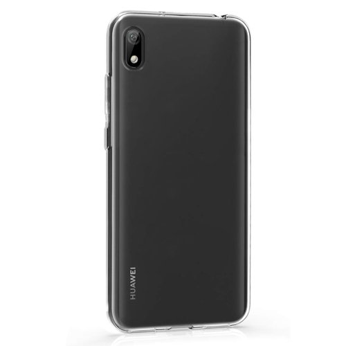 Microsonic Huawei Y5 2019 Kılıf Transparent Soft Beyaz