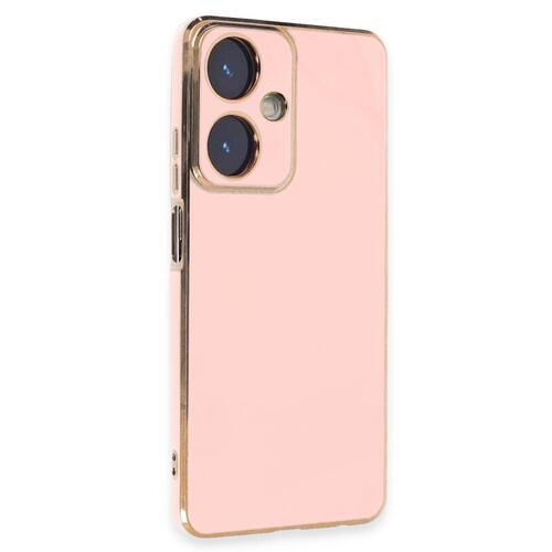 Microsonic Vivo V29 Lite 5G Kılıf Olive Plated Pembe