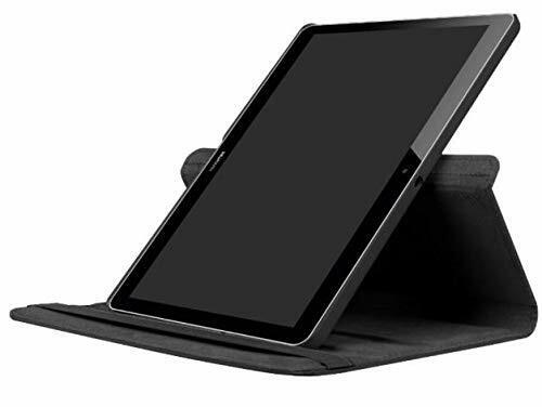 Microsonic Huawei MediaPad T3 7'' Kılıf 360 Rotating Stand Deri Kırmızı