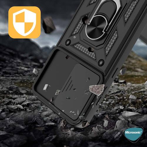 Microsonic Honor Magic 6 Pro Kılıf Impact Resistant Lacivert