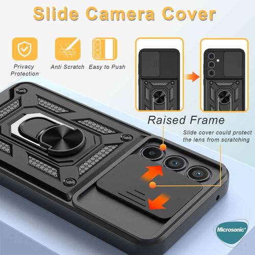 Microsonic Honor Magic 6 Pro Kılıf Impact Resistant Lacivert