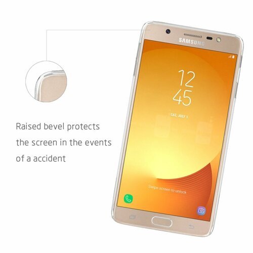 Microsonic Samsung Galaxy J7 Max Kılıf Transparent Soft Siyah