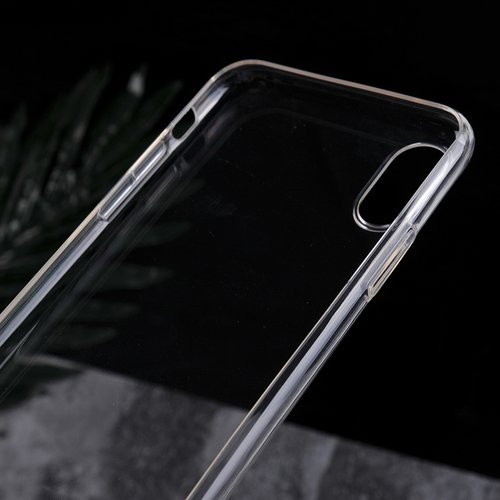 Microsonic Apple iPhone X Kılıf Transparent Soft Beyaz