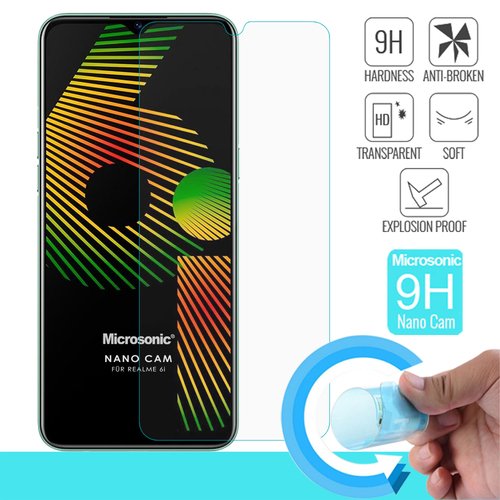 Microsonic Realme 6i Nano Glass Screen Protector