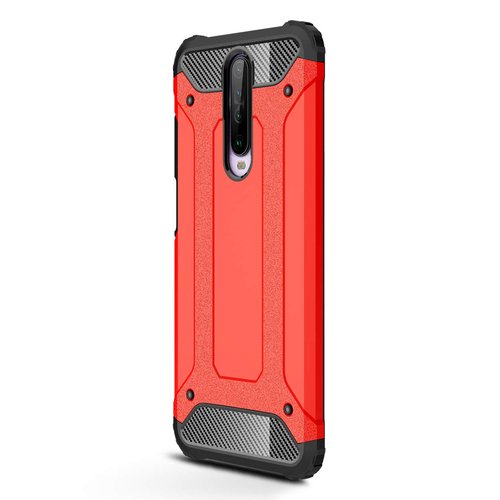 Microsonic Xiaomi Redmi K30 Kılıf Rugged Armor Kırmızı