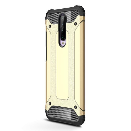 Microsonic Xiaomi Redmi K30 Kılıf Rugged Armor Gold