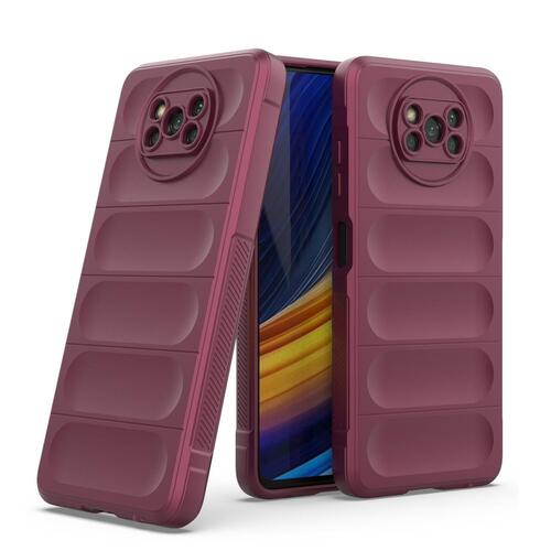 Microsonic Xiaomi Poco X3 Pro Kılıf Oslo Prime Bordo