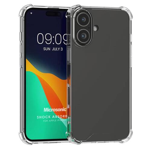 Microsonic Apple iPhone 17 Kılıf Shock Absorbing Şeffaf
