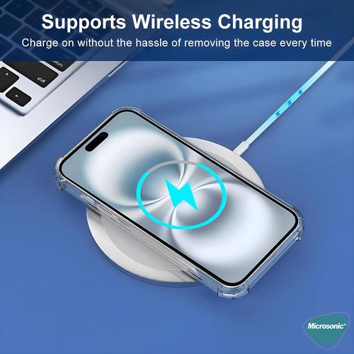 Microsonic Apple iPhone 17 Kılıf Shock Absorbing Şeffaf