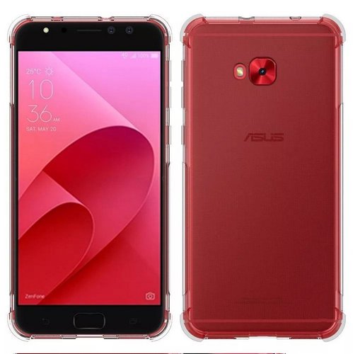 Microsonic Shock-Absorbing Kılıf Asus Zenfone 4 Selfie (5.5'') ZD553KL Şeffaf