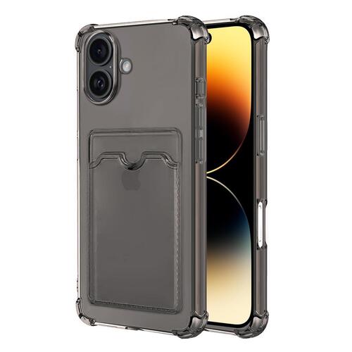 Microsonic Apple iPhone 17 Card Slot Shock Kılıf Füme
